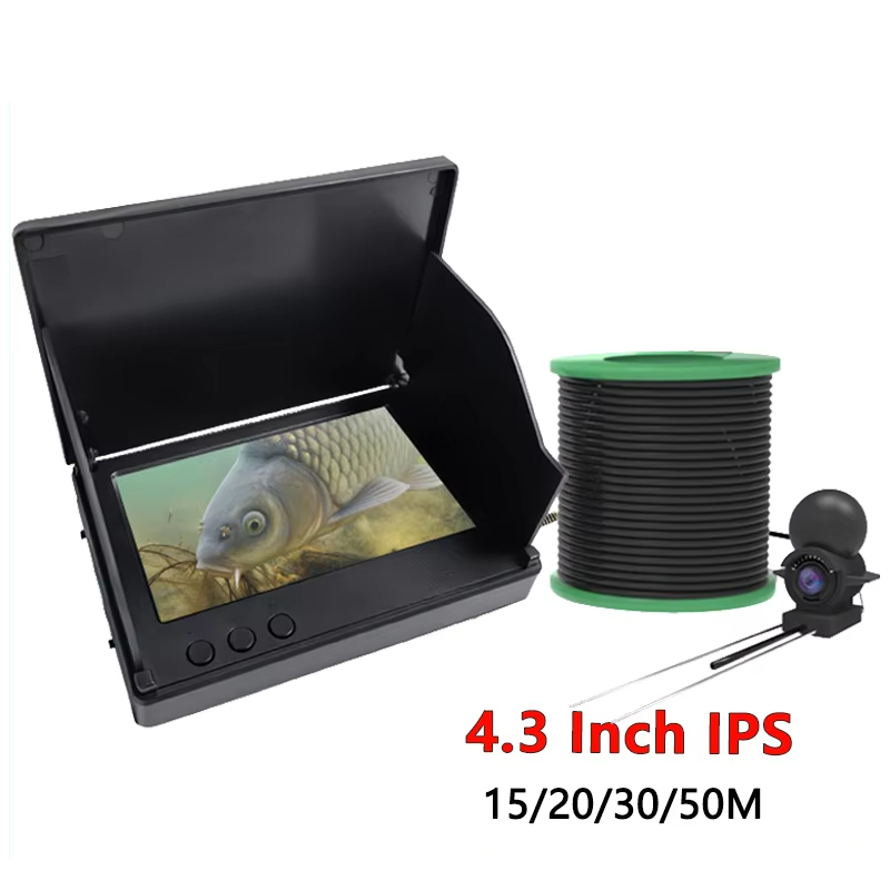 Fishing Depth Finder - Портативный эхолот Dodosee 1080P с ЖК-дисплеем