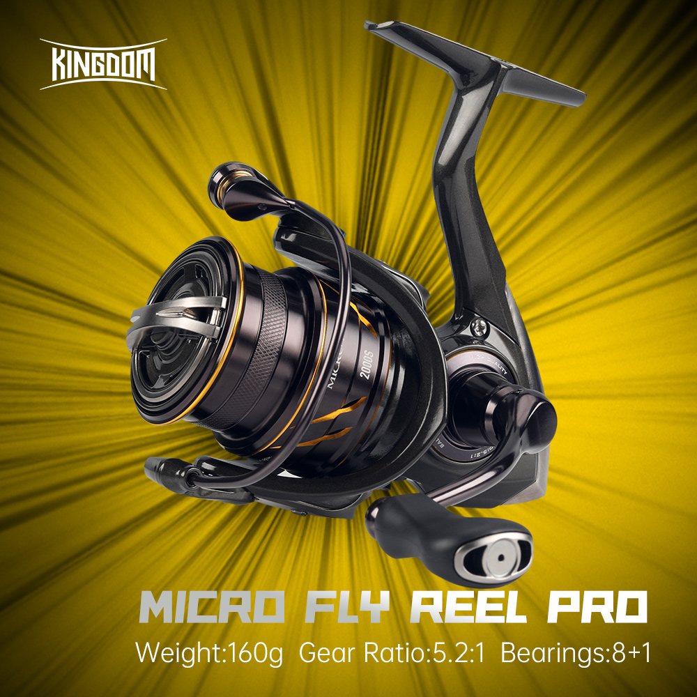 Abu Garcia Reel Revo - Рыболовная спиннинговая катушка Kingdom Micro Fly