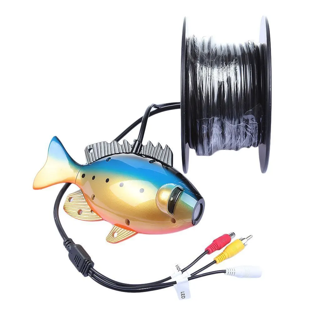 7-дюймовый эхолот с подводной  – обзор и цена Fish Finder Cable