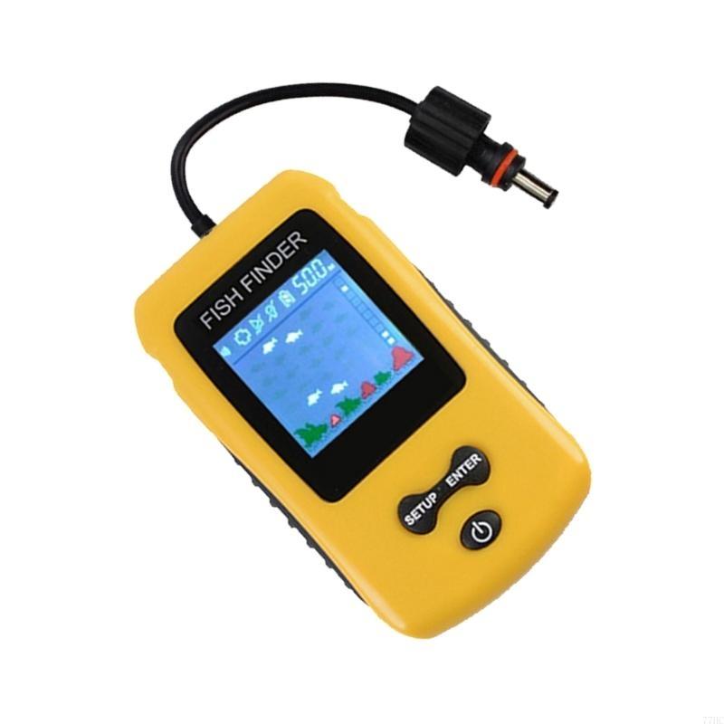 77HC Портативные сонарские рыб – обзор и цена Fishing Depth Finder