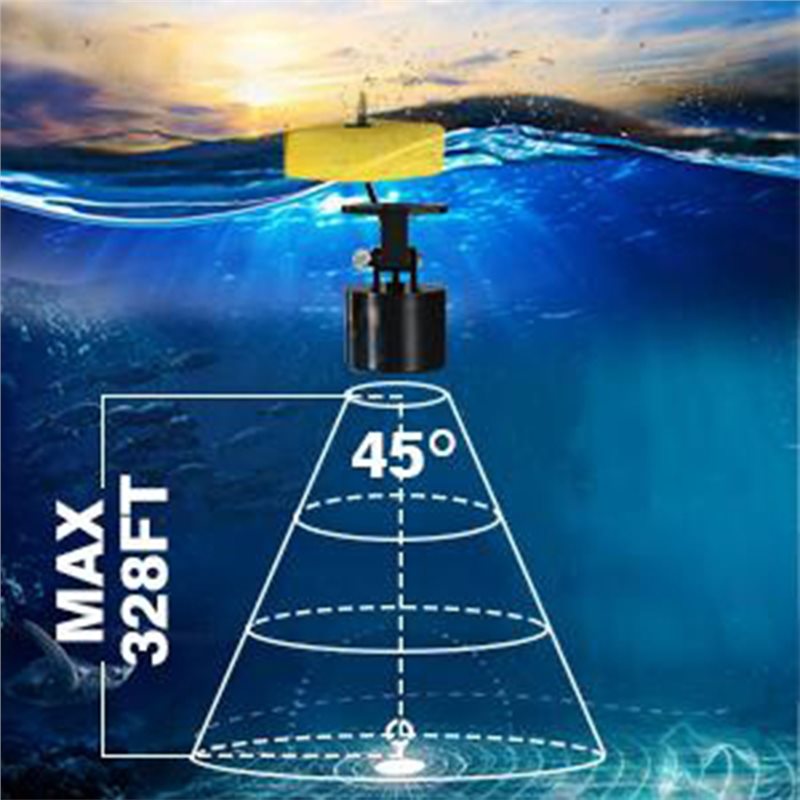 Портативный эхолот ABHT-Kayak  – обзор и цена Fishing Depth Finder