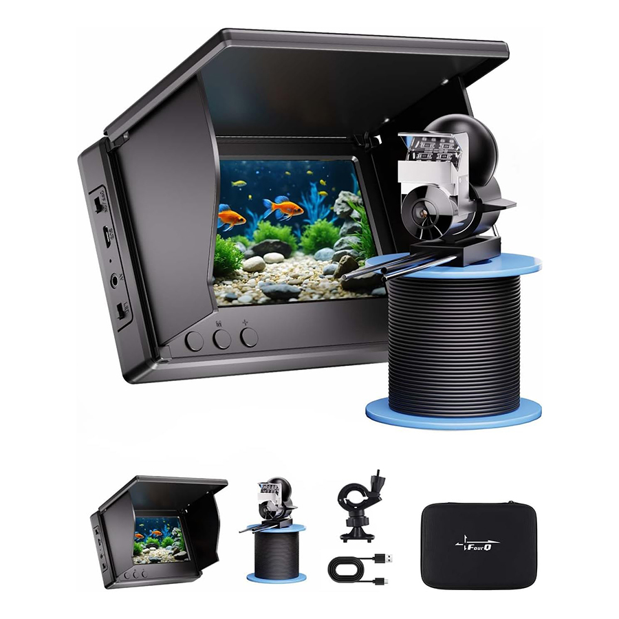 Портативный эхолот FOURQ с ЖК- – обзор и цена Fishing Depth Finder