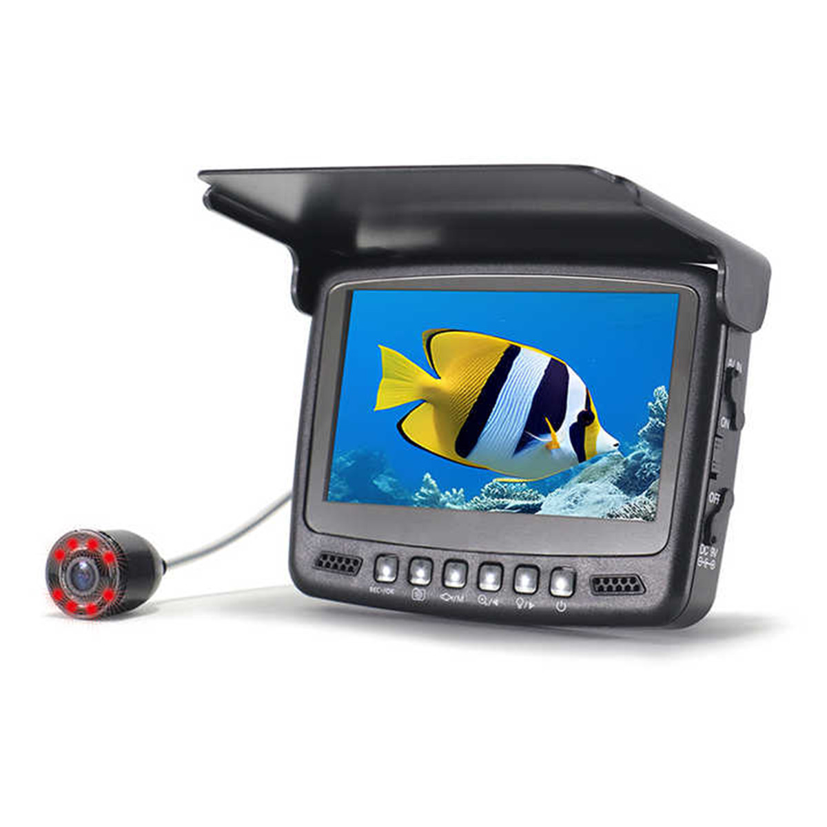 4,3-дюймовый экран, подводная  – обзор и цена Fishing Camera